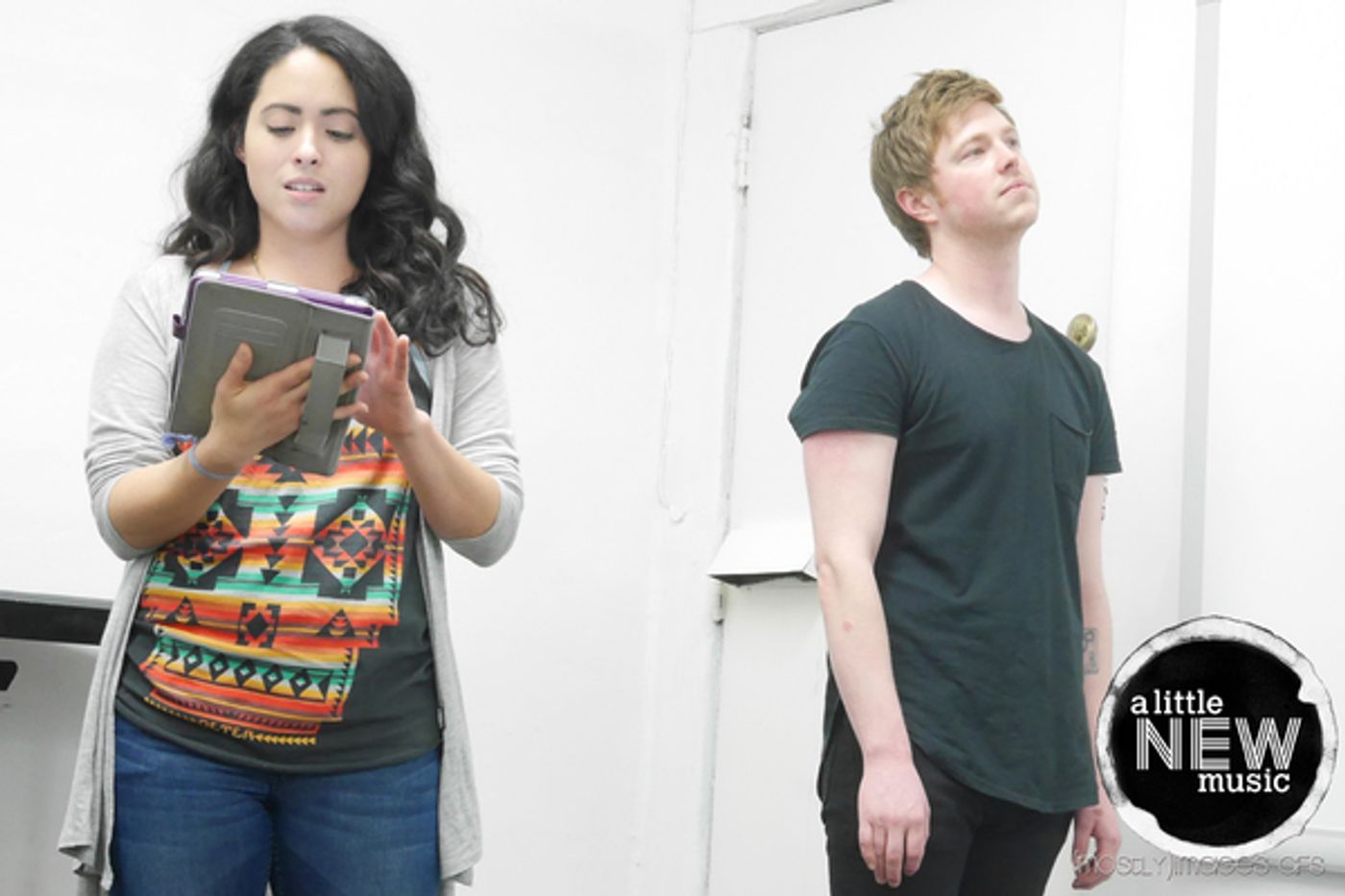 Photo Flash: In Rehearsal with A LITTLE NEW MUSIC, Returning to Rockwell This Week  Image