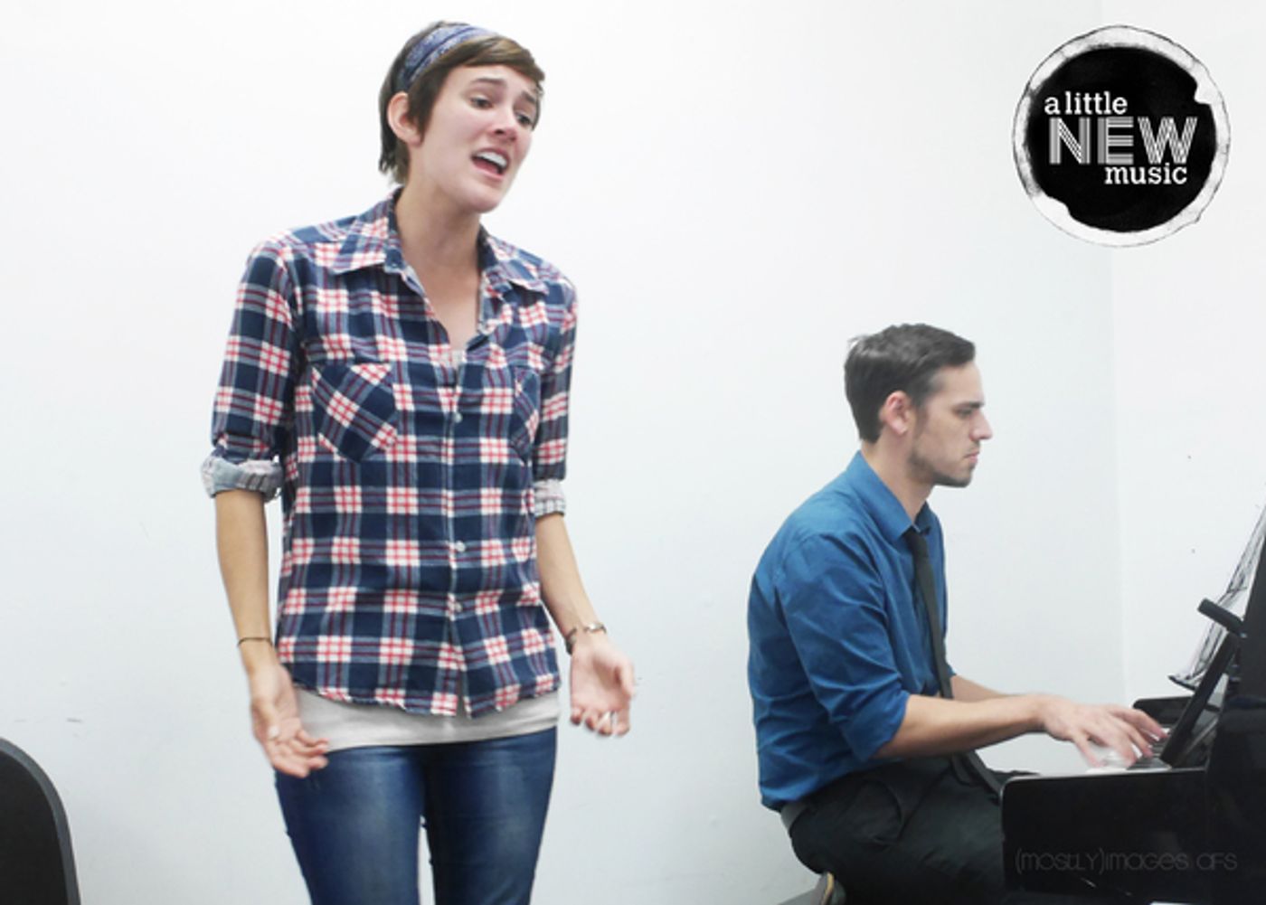 Photo Flash: In Rehearsal with A LITTLE NEW MUSIC, Returning to Rockwell This Week  Image
