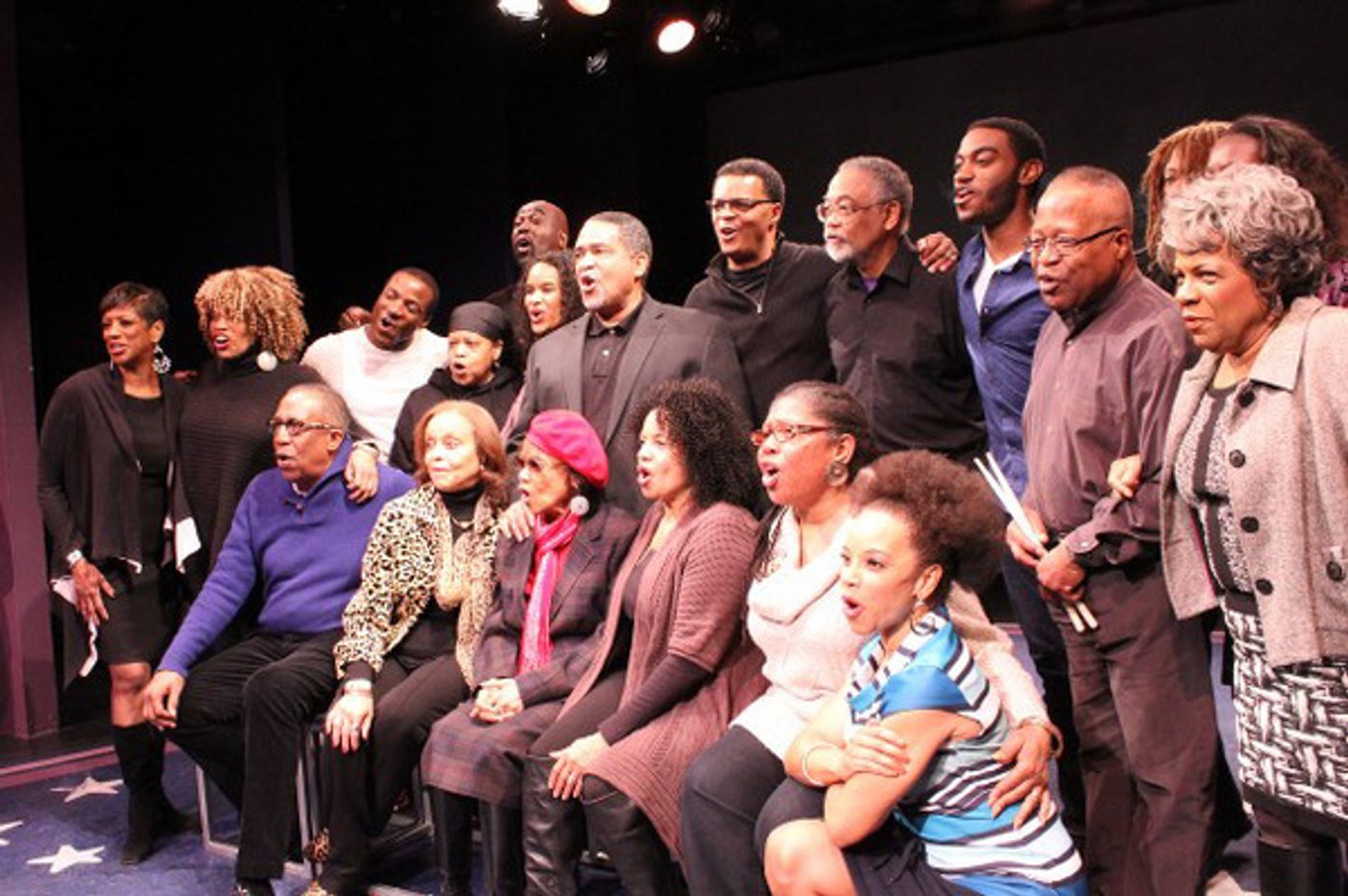 Photo Flash: Maurice Hines and Original Broadway Cast Visit York's DON'T BOTHER ME, I CAN'T COPE Photo Flash: Maurice Hines and Original Broadway Cast Visit York's DON'T BOTHER ME, I CAN'T COPE Image