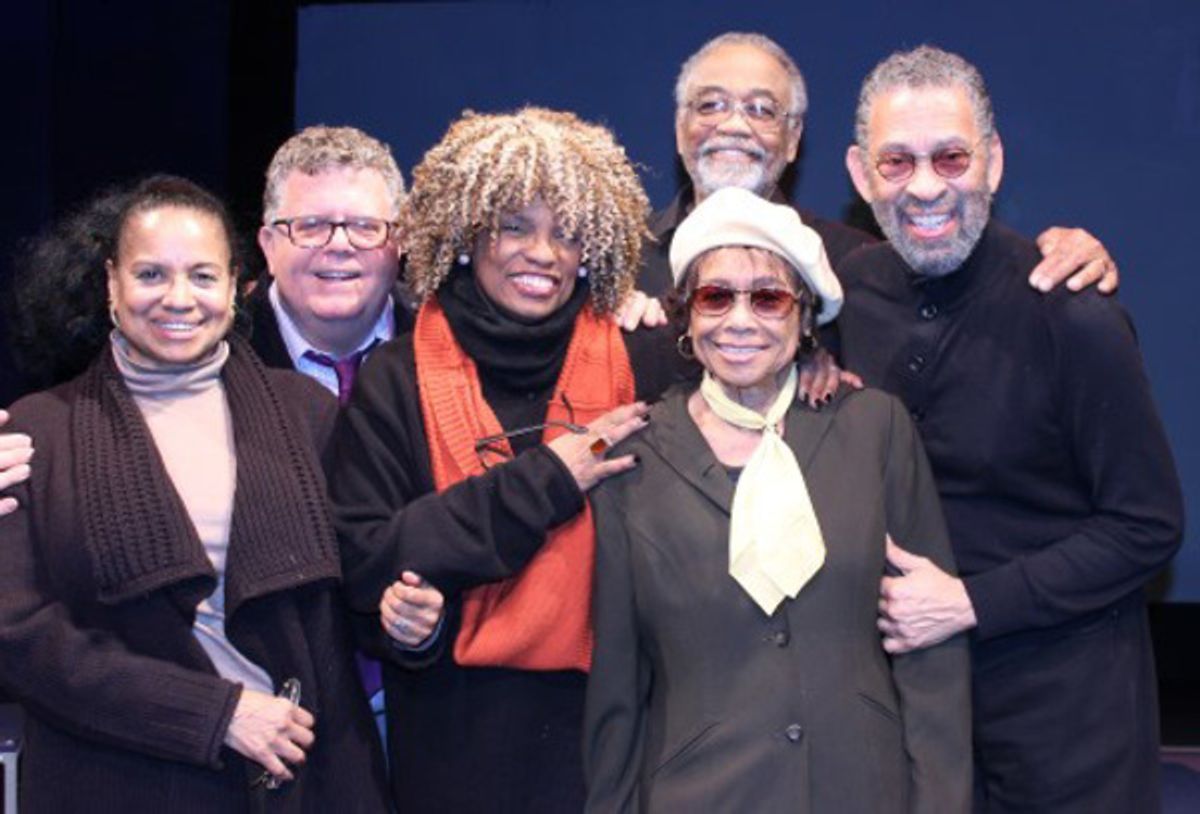 Julia Lema, James Morgan, Leslie Dockery, William Foster McDaniel, Micki Grant and Maurice Hines at 