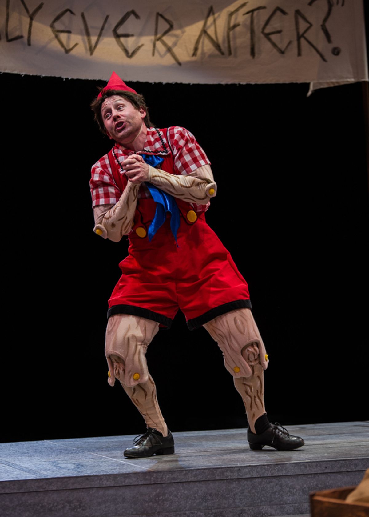 Justin Brill stars as 'Pinocchio' at 
