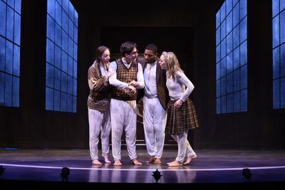 Lauren Boyd, Patrick Wade, Markell Williams, and Alexandra Ficken Photo