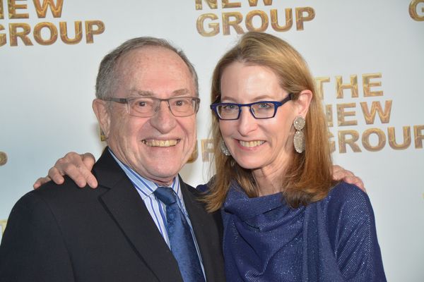 Alan Dershowitz and Carolyn Cohen Photo