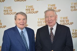 Jim Lehrer and Robert MacNeil Photo