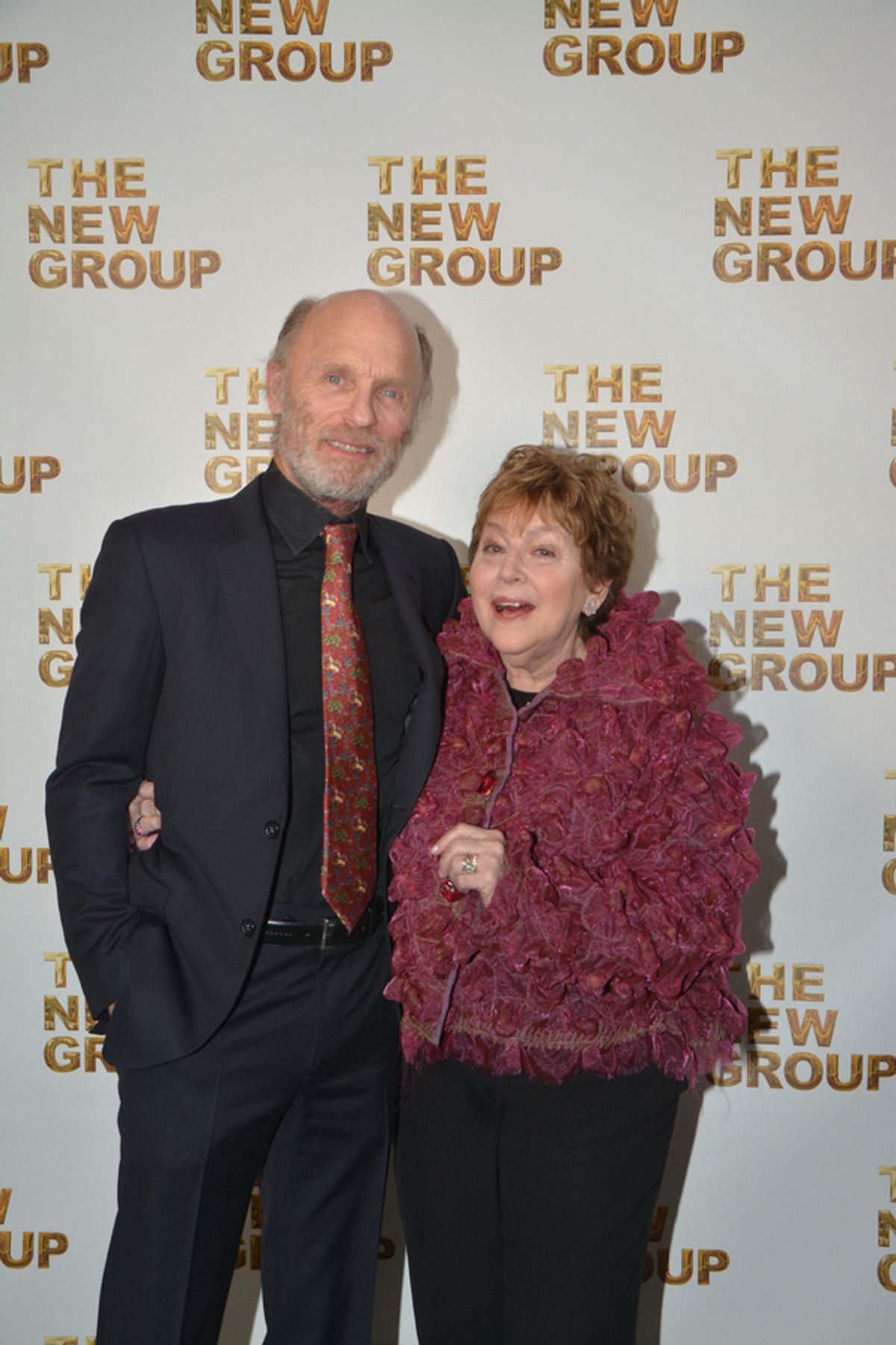 Ed Harris and Ellen Roth at 