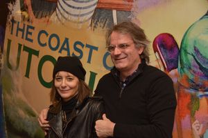 Kristin Flanders and Bartlett Sher @ BroadwayWorld Kristin Flanders and Bartlett Sher Photo