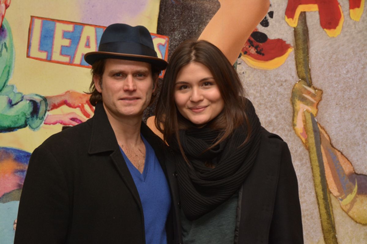 Steven Pasquale and Phillipa Soo at 