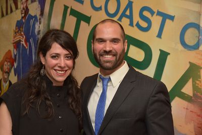 Rachel Chavkin and Marco Ramirez (Playwright) Photo