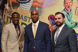 McKinley Belcher III, Khris Davis and John Lavelle @ BroadwayWorld McKinley Belcher III, Khris Davis and John Lavelle Photo