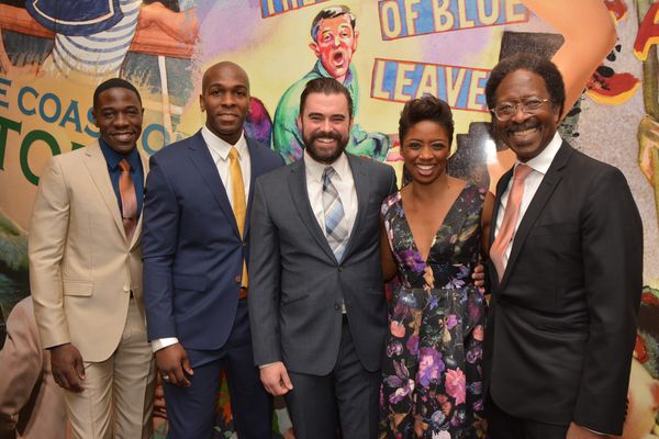 McKinley Belcher III, Khris Davis, John Lavelle, Montego Glover and Clarke Peters Photo