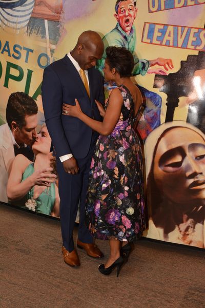 Khris Davis and Montego Glover Photo