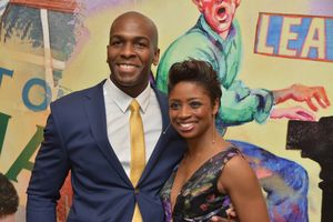 Khris Davis and Montego Glover Photo