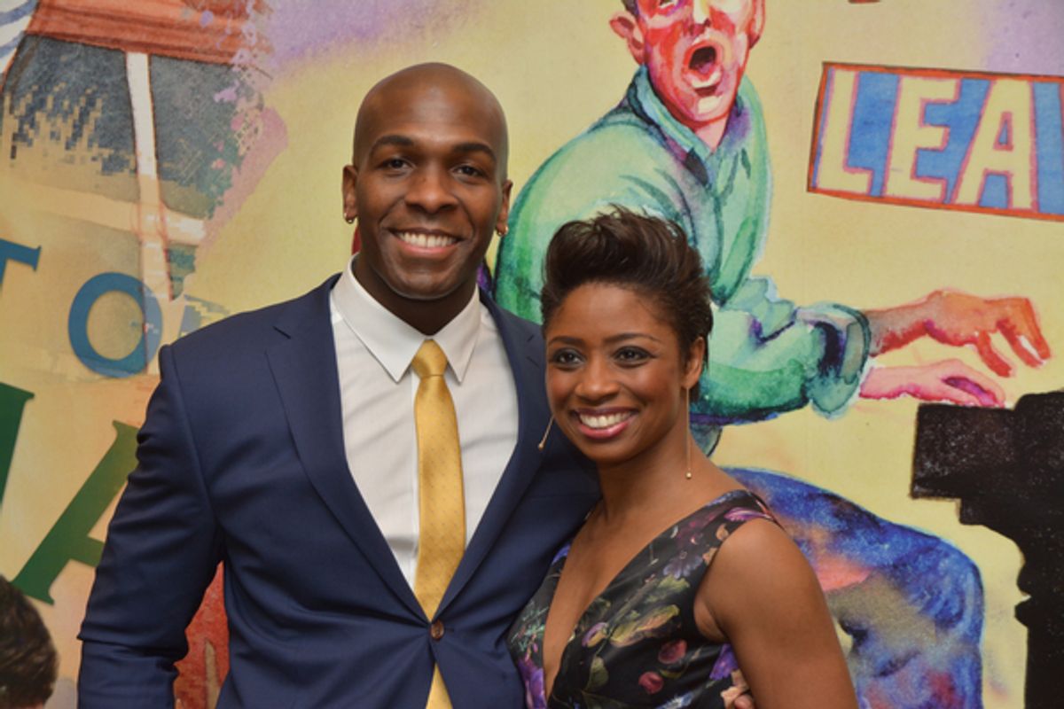 Khris Glover and Montego Glover at 