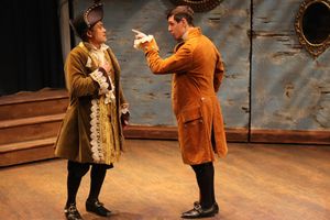 Ariel Estrada (Don Bernard) and Tom Giordano (Camillo). Photo by Amanda Hinkle. Photo