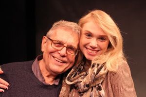 Charlotte Maltby with her dad, Richard Maltby, Jr. Photo