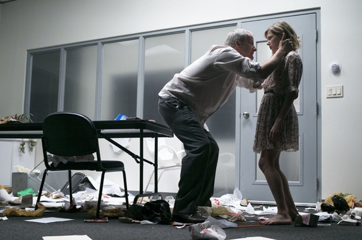 Jeff Daniels and Michelle Williams at 