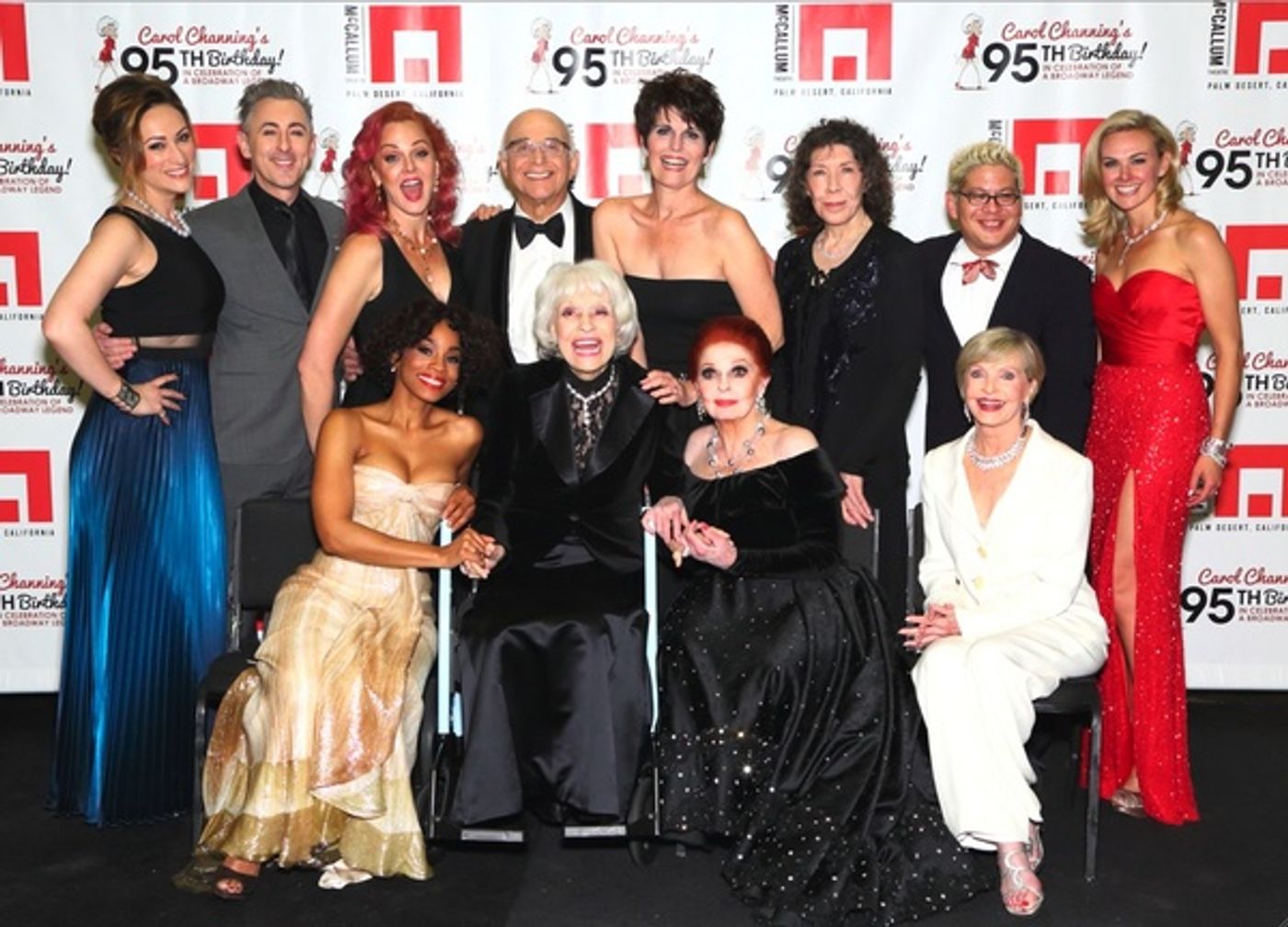 Photo Flash: Alan Cumming, Lily Tomlin, Laura Bell Bundy and More Celebrate Carol Channing's 95th Birthday  Image