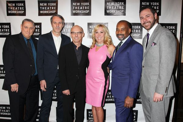 Honorees Ivo van Hove, Jan Versweyveld, Heather Randall and Noel E.D. Kirnon with NYT Photo