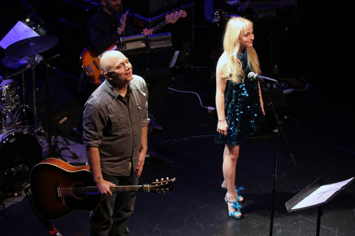 Michael Cerveris and Sophia Anne Caruso at 