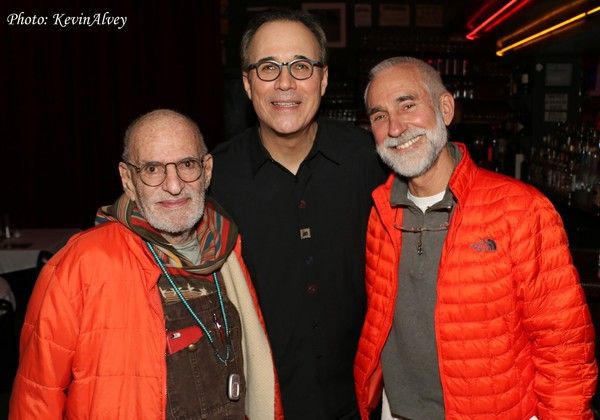 Larry Kramer, John Bucchino and David Webster Photo