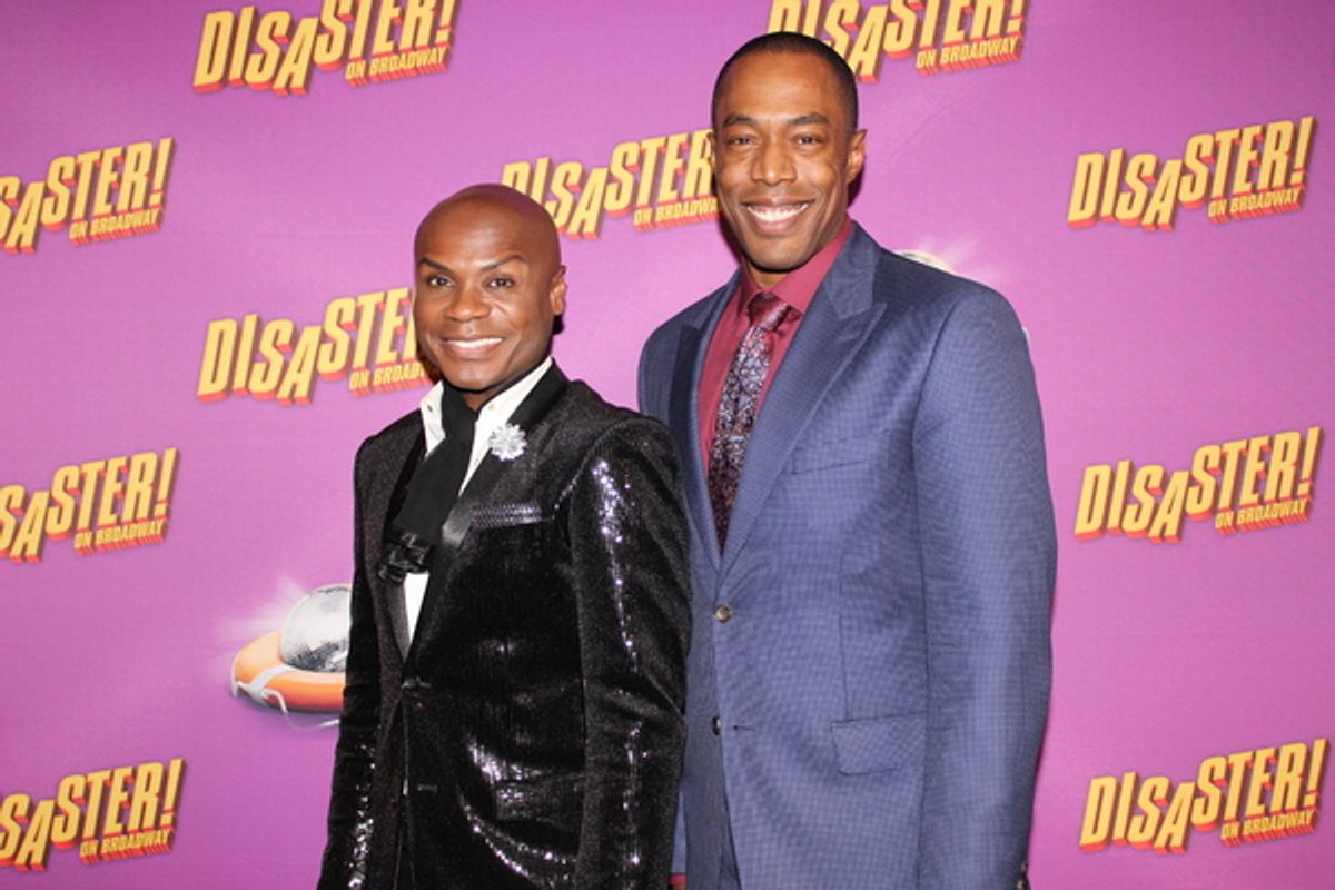 Nathan Lee Graham and Michael McElroy at 