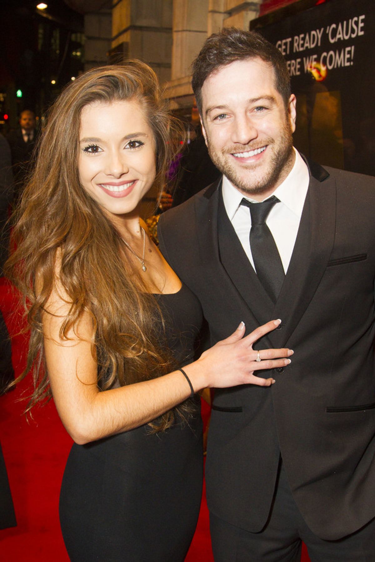 Amber Hernaman and Matt Cardle at 