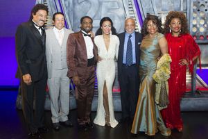 Charl Brown, Smokey Robinson, Cedric Neal, Lucy St. Louis, Berry Gordy, Cherelle WIlliams, Mary Wilson @ BroadwayWorld Charl Brown, Smokey Robinson, Cedric Neal, Lucy St. Louis, Berry Gordy, Cherelle WIll Photo