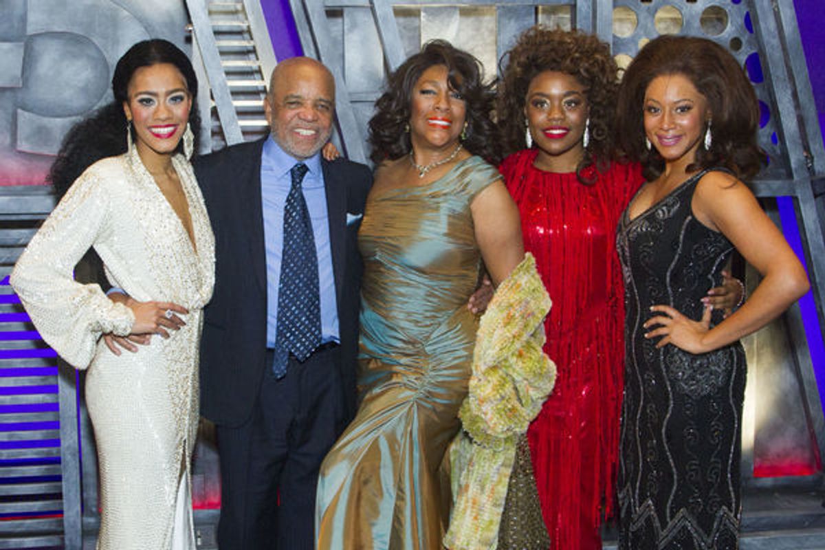Lucy St. Louis, Berry Gordy, Mary Wilson, Cherelle Williams, Tayna Nicole Edwards at 