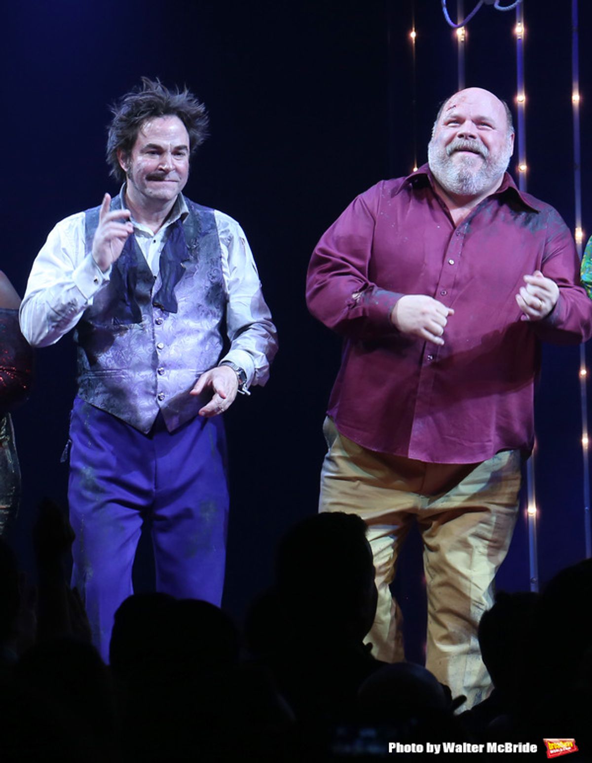 Roger Bart and Kevin Chamberlin  at 