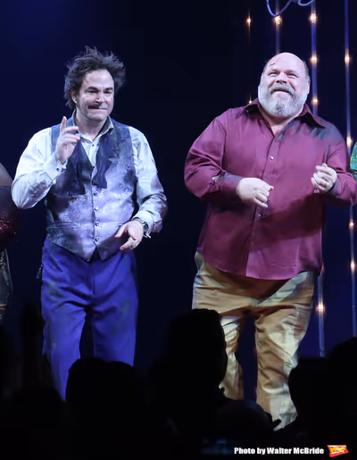 Roger Bart and Kevin Chamberlin  Photo