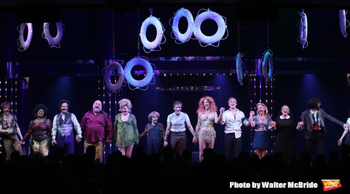 Lacretta Nicole, Roger Bart, Kevin Chamberlin, Faith Prince, Baylee Littrell, Seth Rudetsky, Rachel York, Adam Pascal, Kerry Butler, Jennifer Simard, Max Crumm and cast  at 