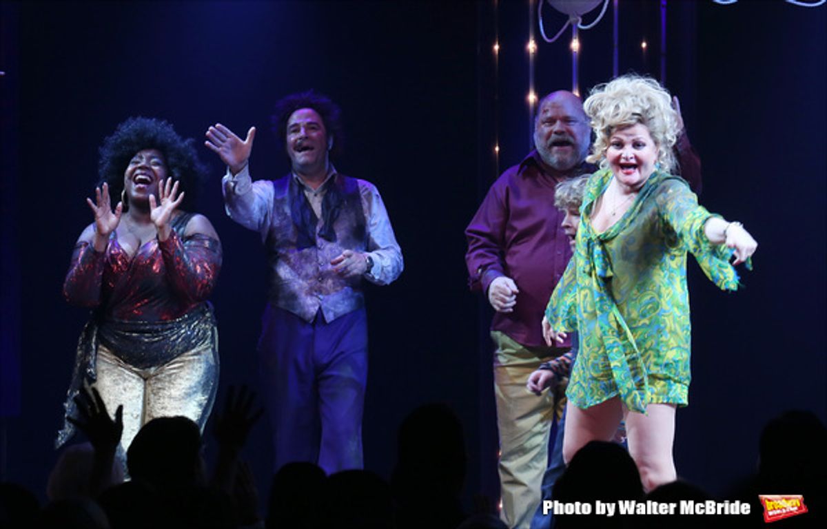 Lacretta Nicole, Roger Bart, Kevin Chamberlin and Faith Prince  at 