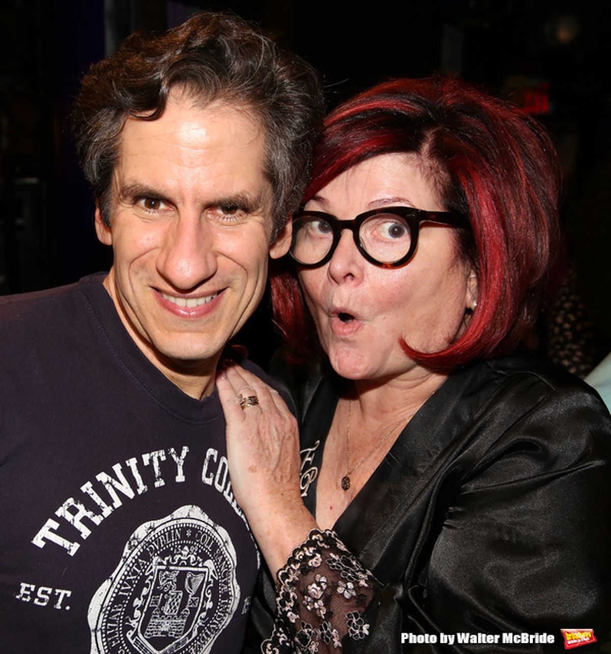 Seth Rudetsky and Faith Prince  at 