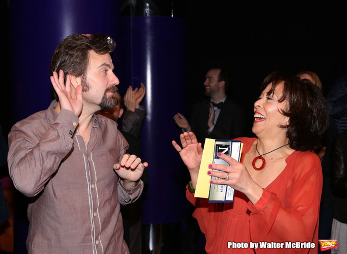 Manoel Felciano and JoAnn M. Hunter  at 