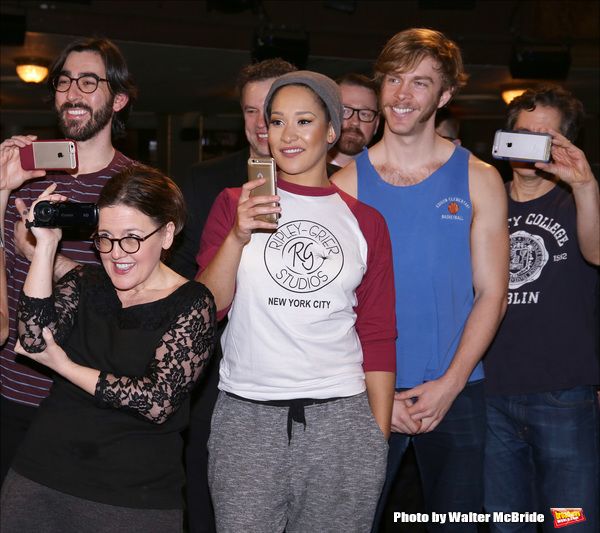 Max Crumm, Jennifer Simard, Olivia Phillip, Travis Kent and Seth Rudetsky  Photo