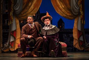Postell Pringle (Cornelius Hackl) and Behzad Dabu (Barnaby Tucker) @ BroadwayWorld Postell Pringle (Cornelius Hackl) and Behzad Dabu (Barnaby Tucker) Photo