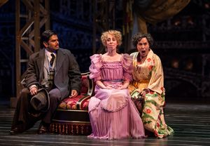 Ronobir Lahiri (Ambrose Kemper), Theo Allyn (Ermengarde) and Marilyn Dodds Frank (Flora Van Huysen) @ BroadwayWorld Ronobir Lahiri (Ambrose Kemper), Theo Allyn (Ermengarde) and Marilyn Dodds Frank (Flo Photo