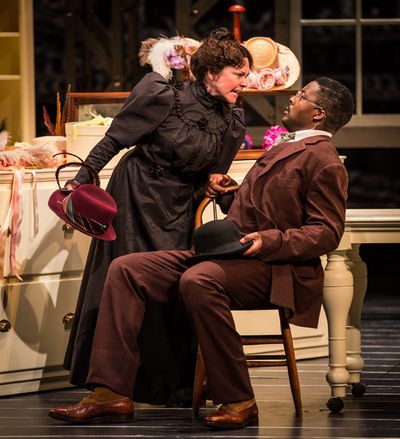 Elizabeth Ledo (Irene Molloy) and Postell Pringle (Cornelius Hackl) Photo