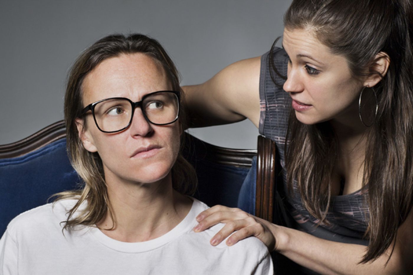 Photo Flash: Meet the Stars of THIS WIDE NIGHT at Guild Hall  Image