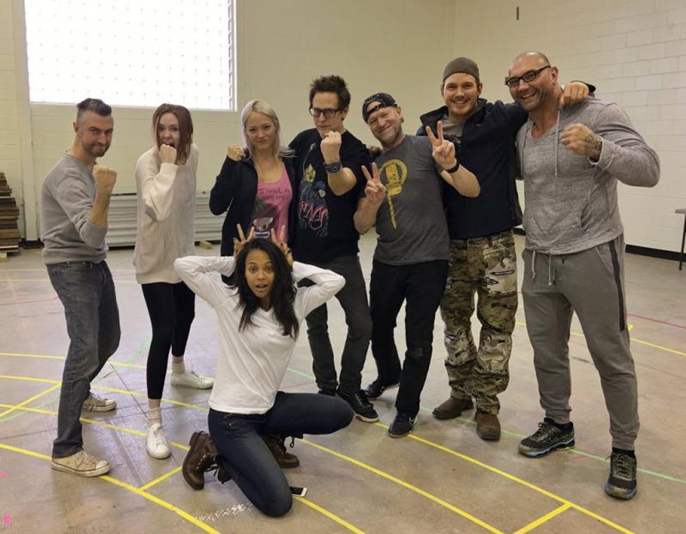 Photo Flash: First Rehearsal Shot for Marvel's GUARDIANS OF THE GALAXY VOL. 2  Image