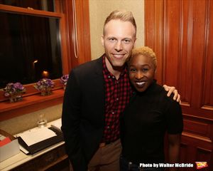 Justin Paul and Cynthia Erivo @ BroadwayWorld Justin Paul and Cynthia Erivo Photo