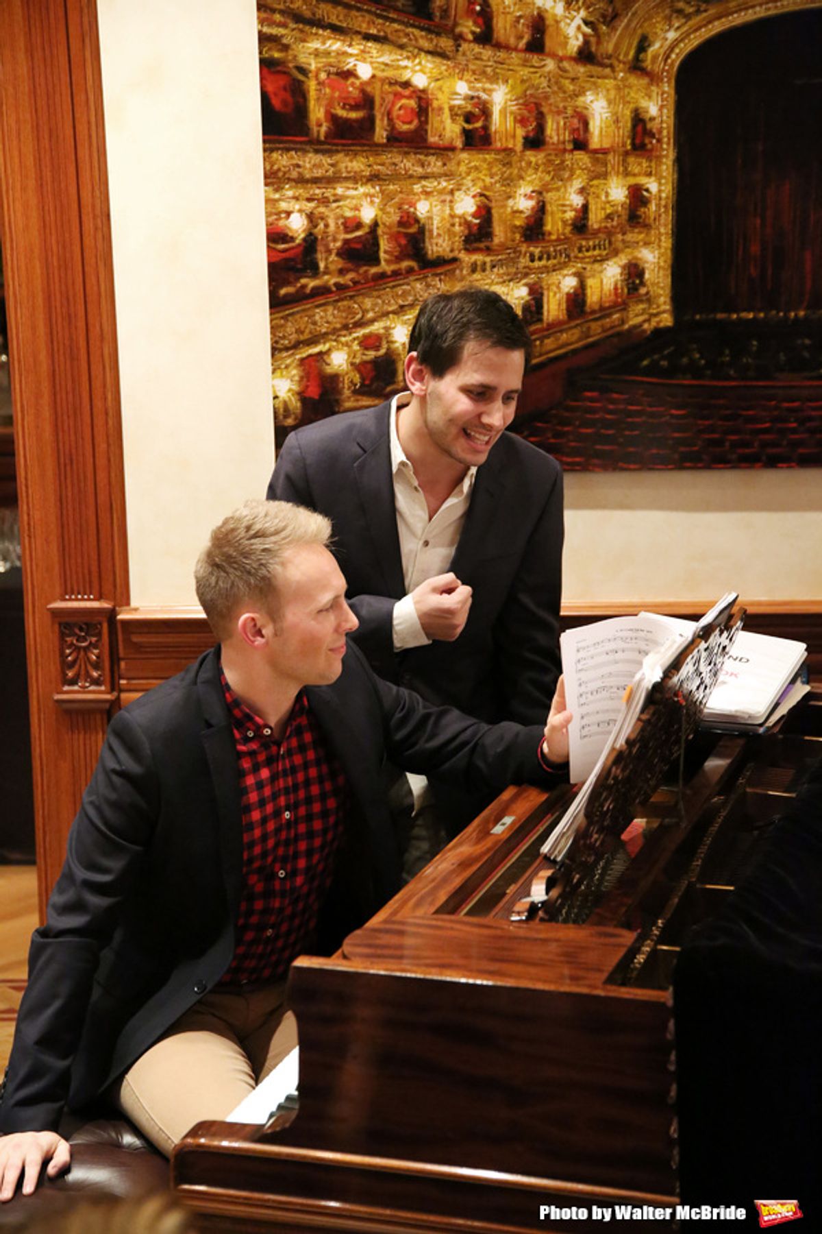 Justin Paul and Benj Pasek  at 