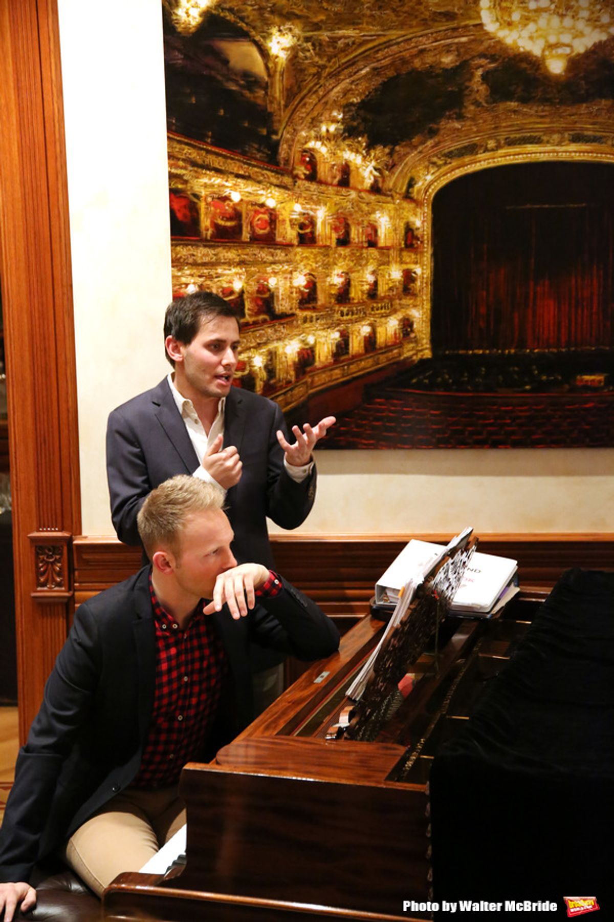 Justin Paul and Benj Pasek  at 