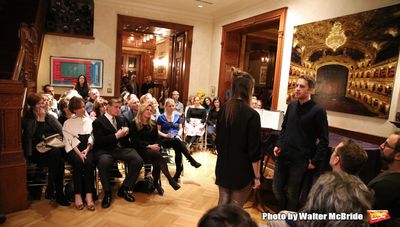 Laura Dreyfuss and Ben Platt  Photo