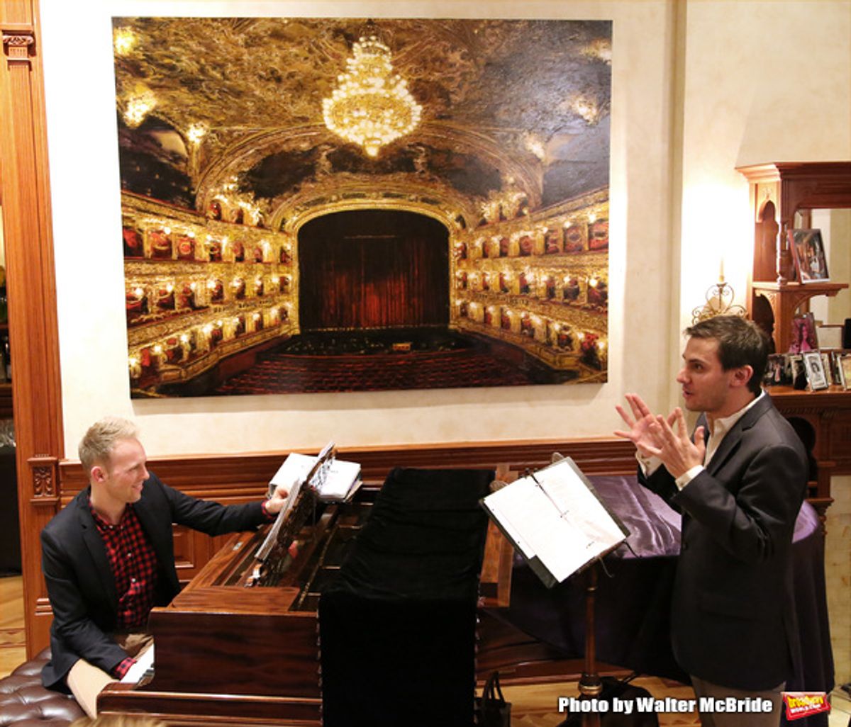 Justin Paul and Benj Pasek  at 