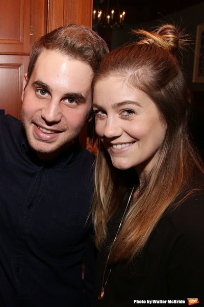 Justin Paul and Laura Dreyfuss  Photo