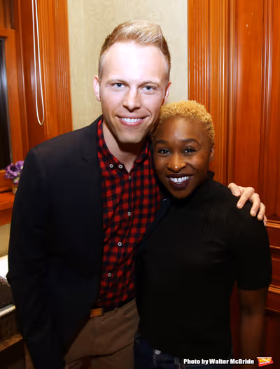 Justin Paul and Cynthia Erivo  Photo