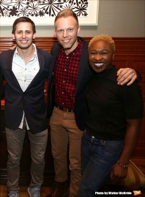 Benj Pasek, Cynthia Erivo and Justin Paul @ BroadwayWorld Benj Pasek, Cynthia Erivo and Justin Paul Photo