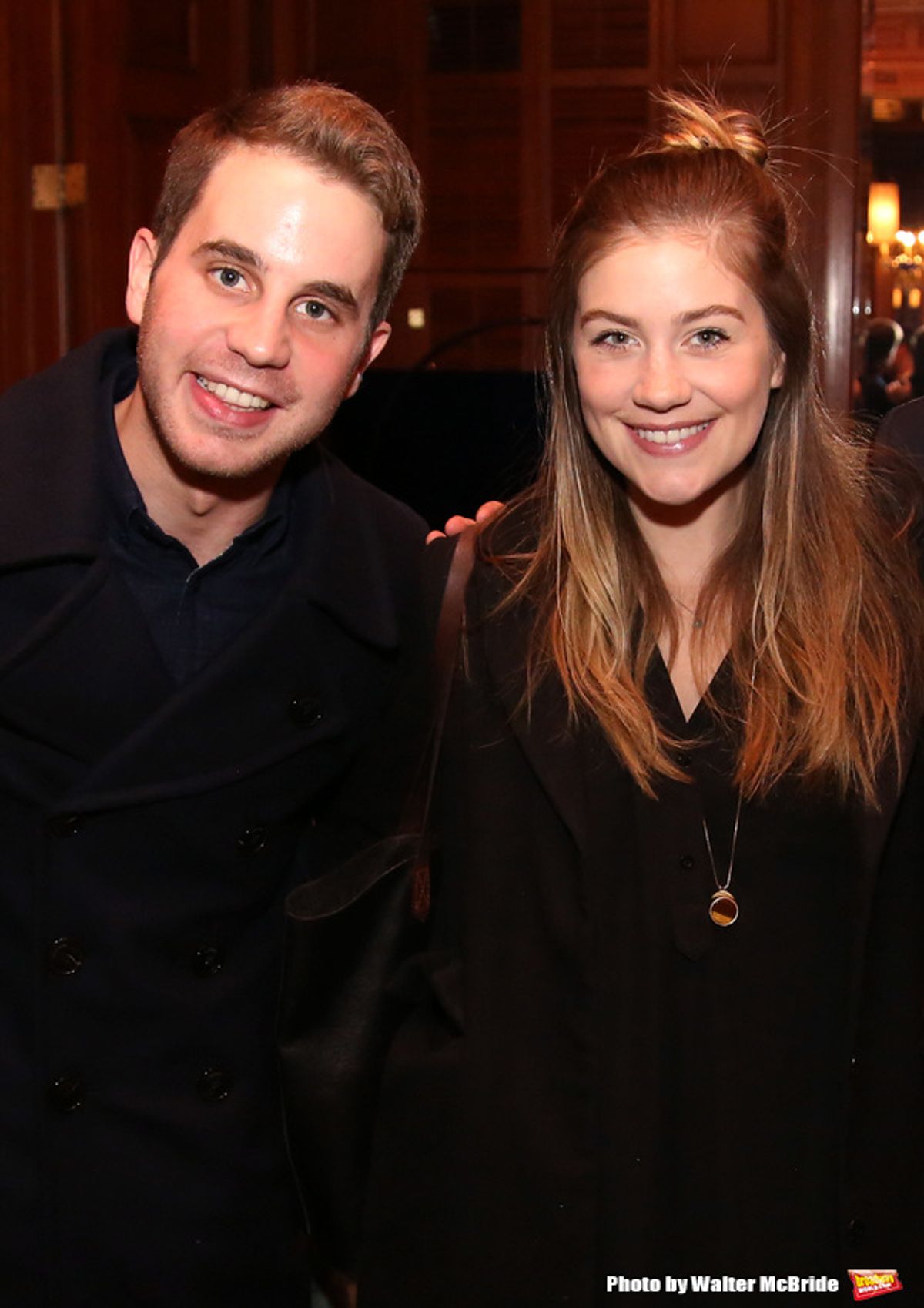 Ben Platt and Laura Dreyfuss at 