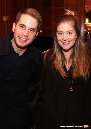 Ben Platt and Laura Dreyfuss @ BroadwayWorld Ben Platt and Laura Dreyfuss Photo